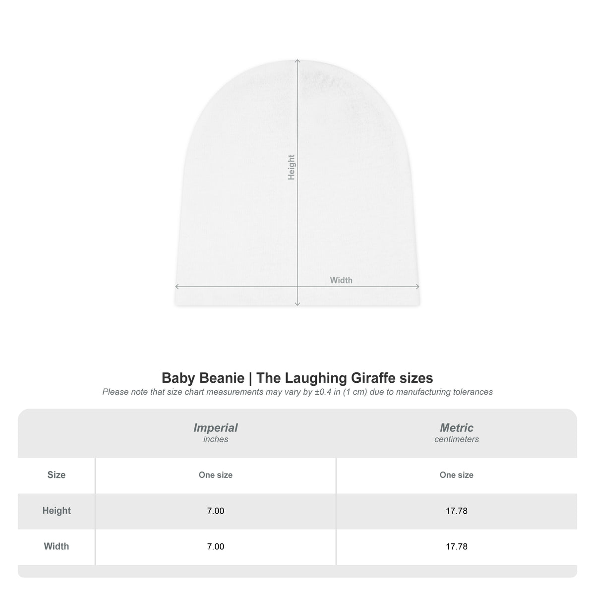 TERRA BLACK™ Baby Beanie (Infants)