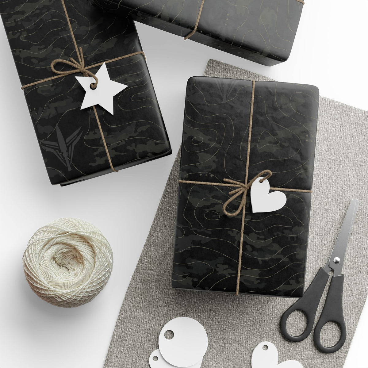 TERRA BLACK™ Wrapping Papers