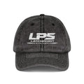 LPS Vintage Cap embroidered LPS logo vintage cap in Black
