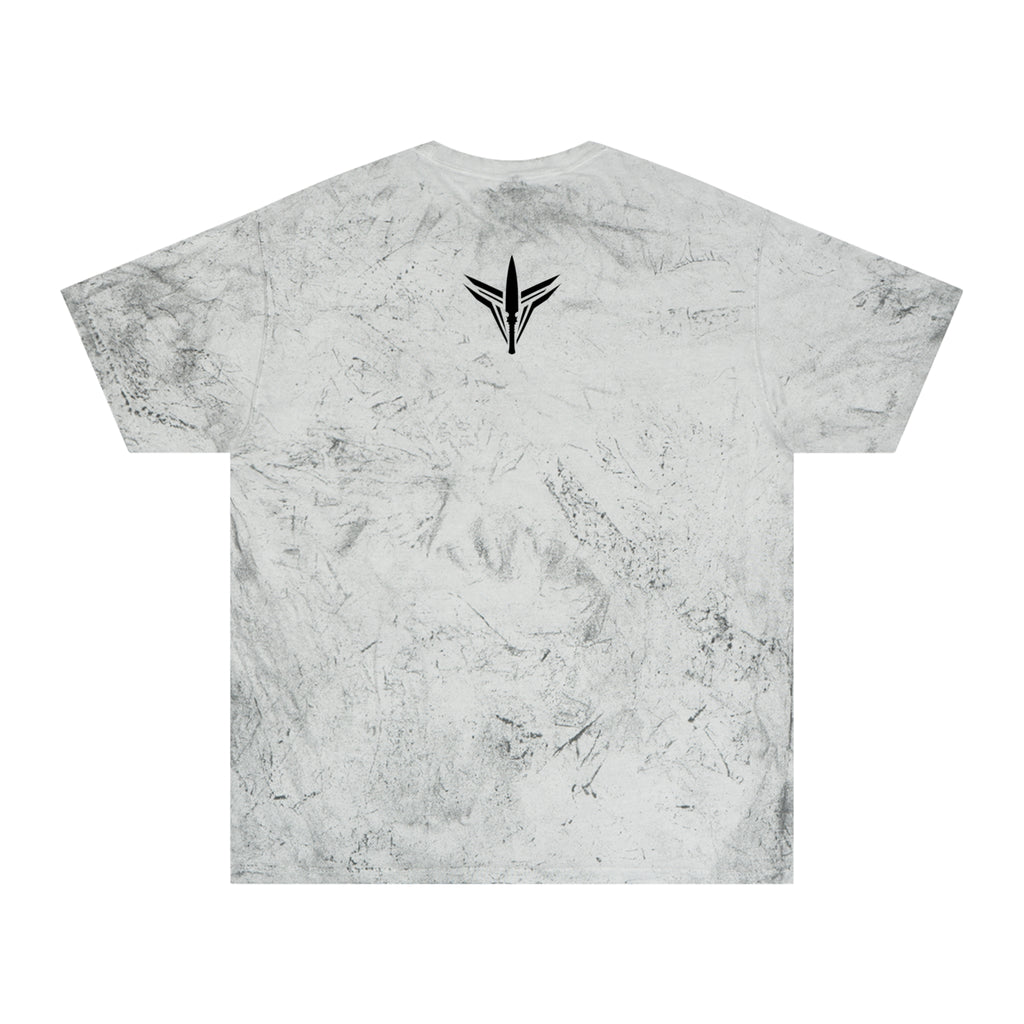 LPS unisex color blast T-shirt with LatchPoint Systems branding and washed color finish