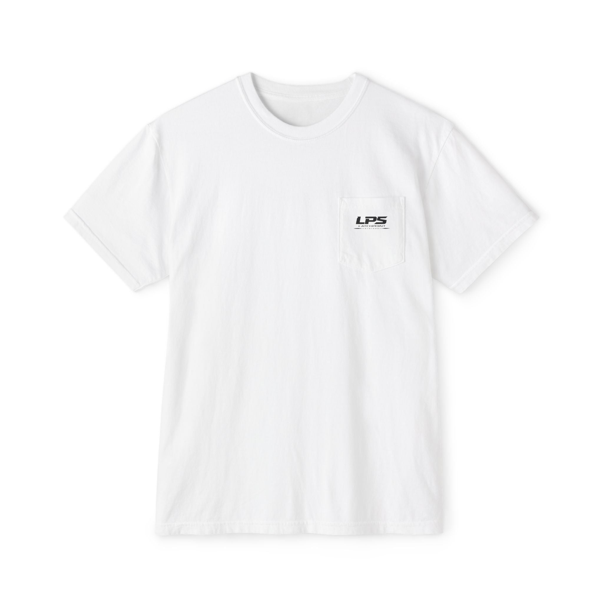 LPS unisex garment-dyed pocket T-shirt with relaxed fit for everyday wear