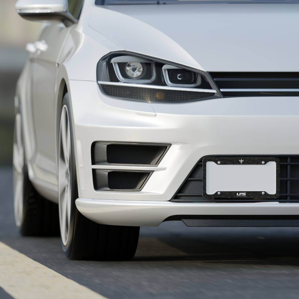 LPS License Plate Frame