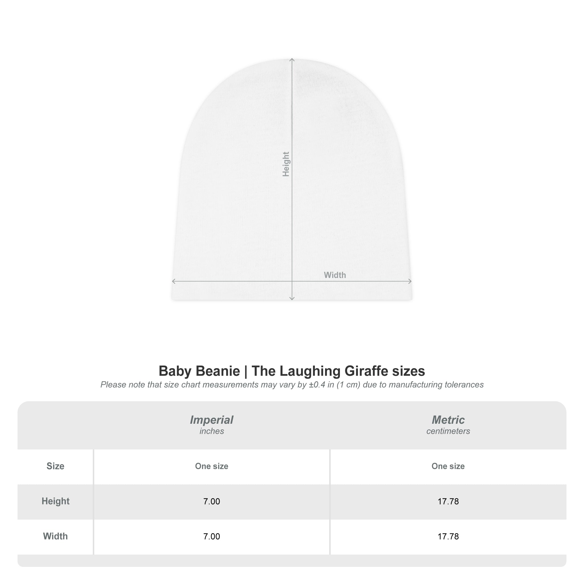 TERRA BLACK™ Baby Beanie (Infants)