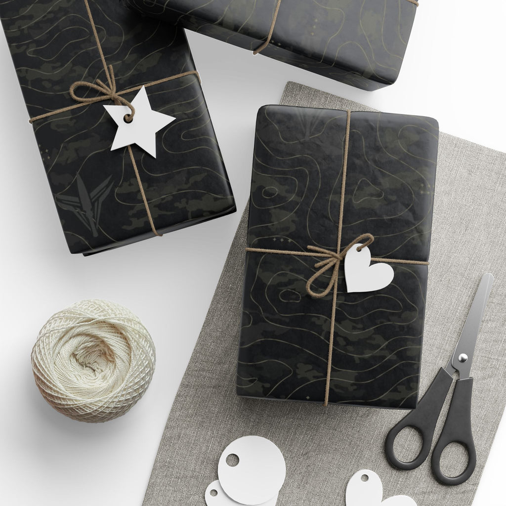 TERRA BLACK™ Wrapping Papers