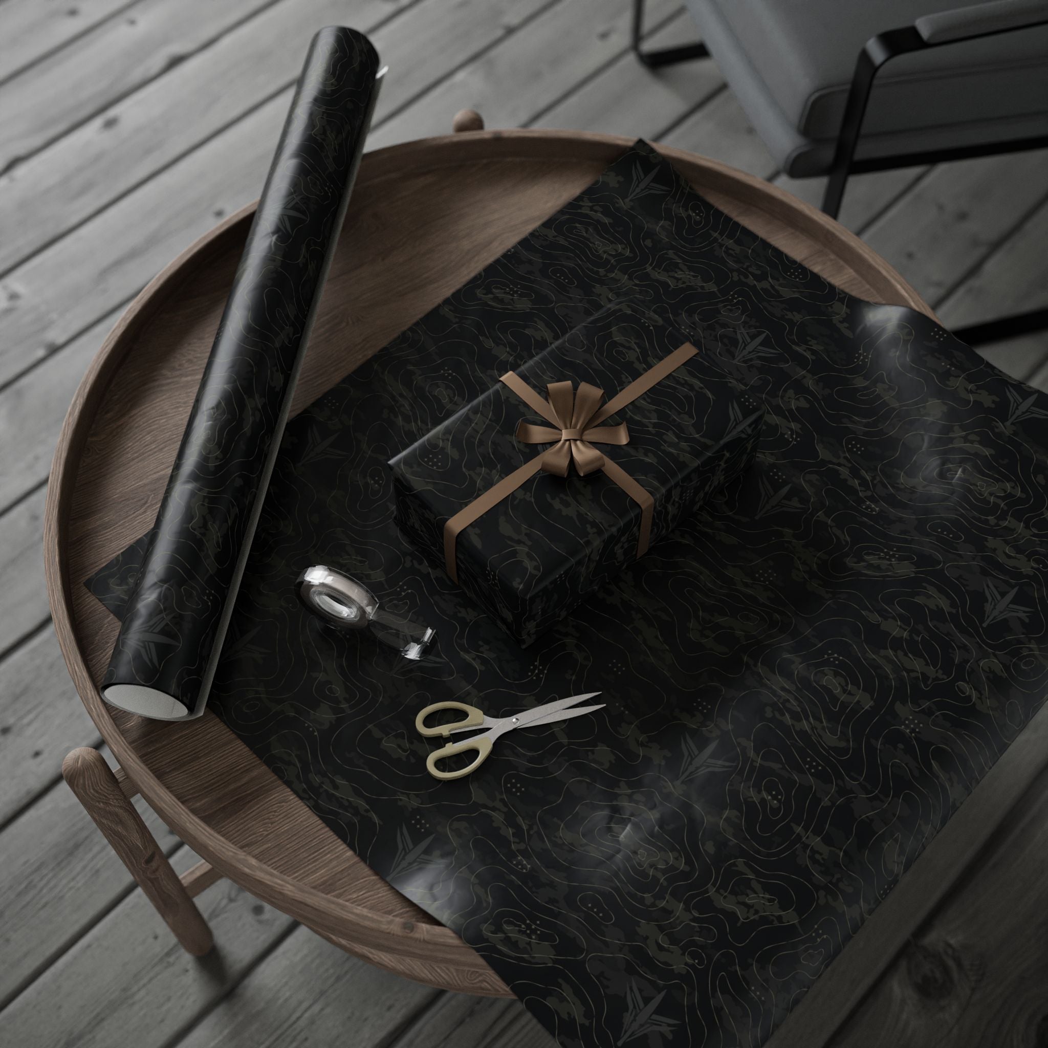 TERRA BLACK™ Wrapping Papers