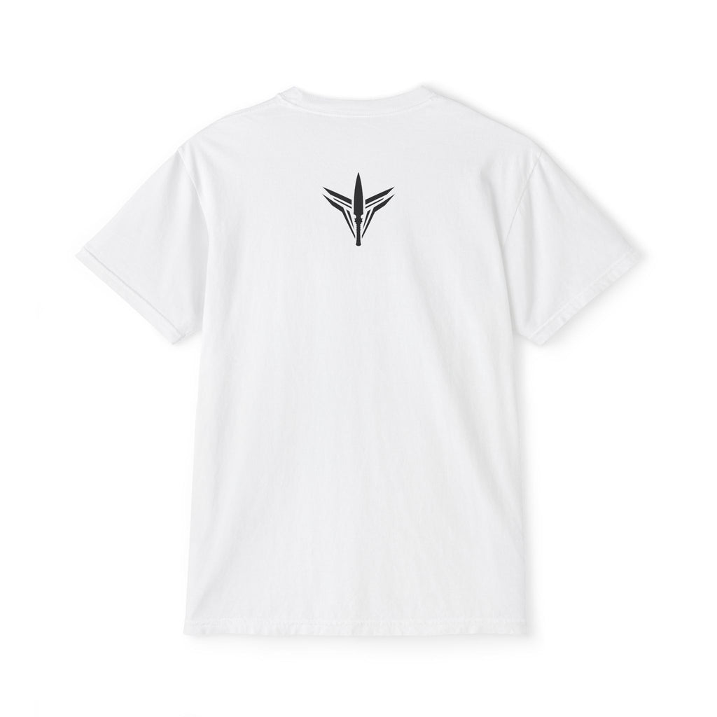 LPS unisex garment-dyed pocket T-shirt with relaxed fit for everyday wear
