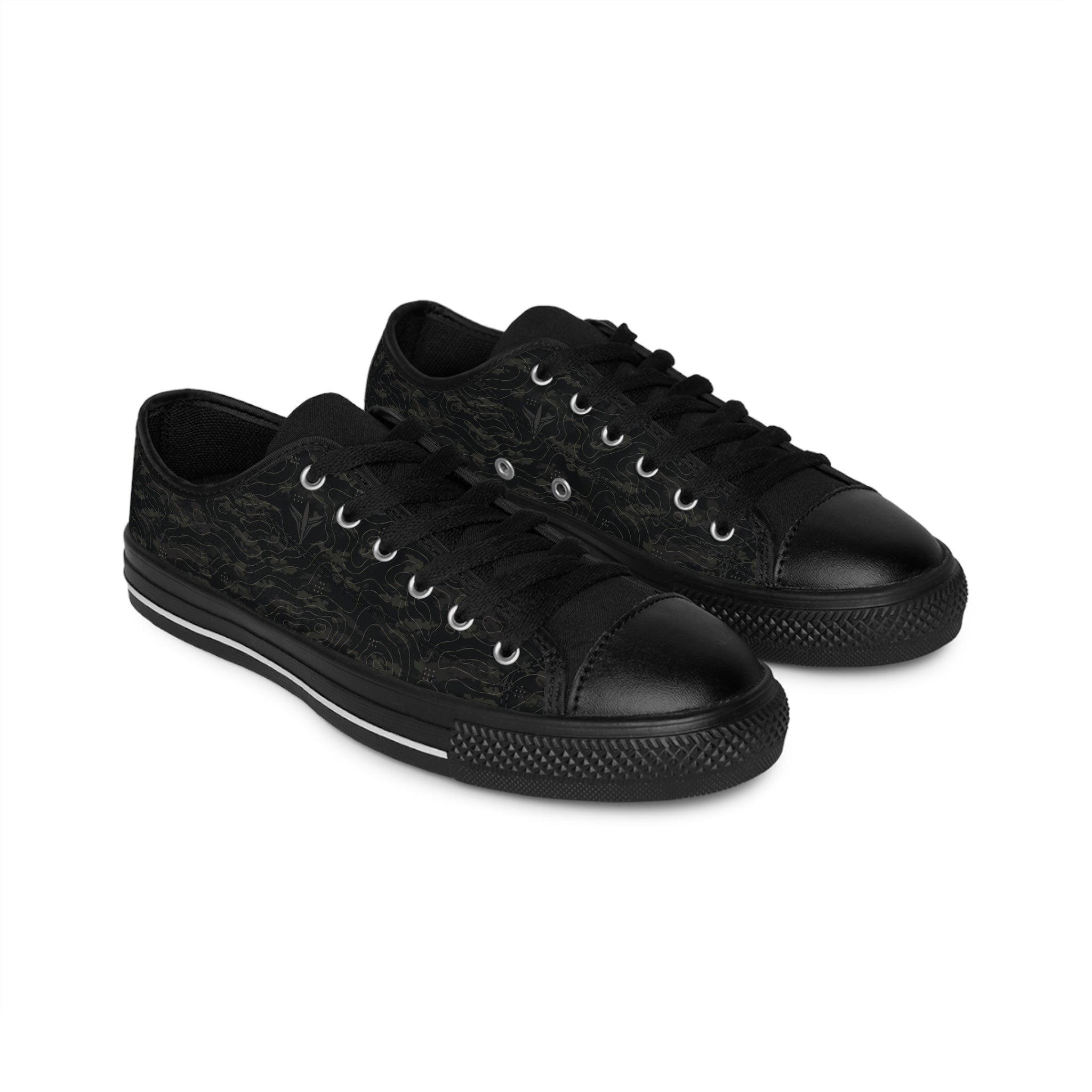 TERRA BLACK men's performance sneakers showing black outsole and terrain-inspired lifestyle design