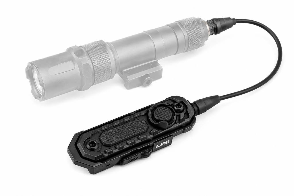 LPS-RS tactical remote pressure switch for weapon light activation and dependable control