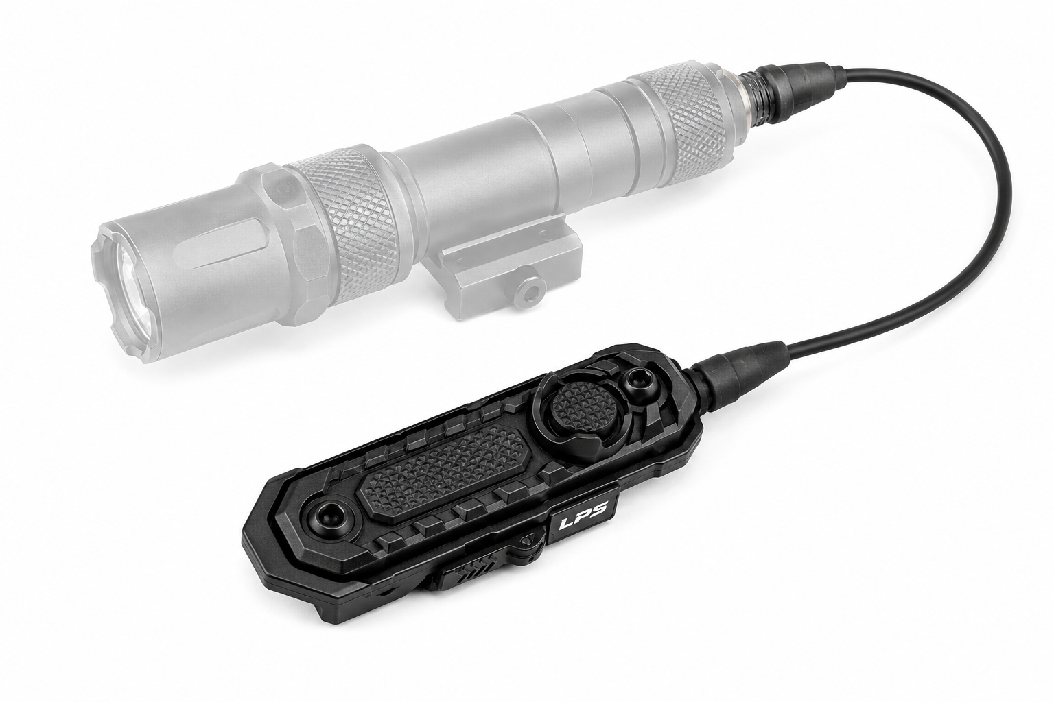 LPS-RS tactical remote pressure switch for weapon light activation and dependable control