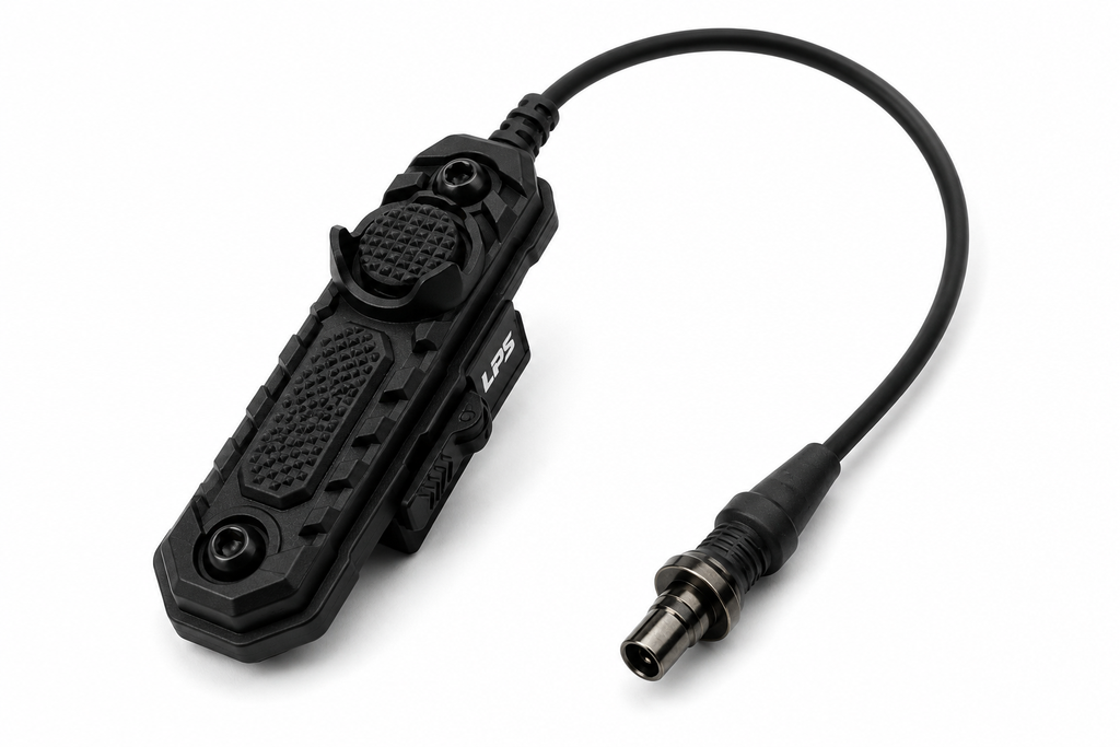 LPS-RS tactical remote pressure switch for weapon light activation and dependable control