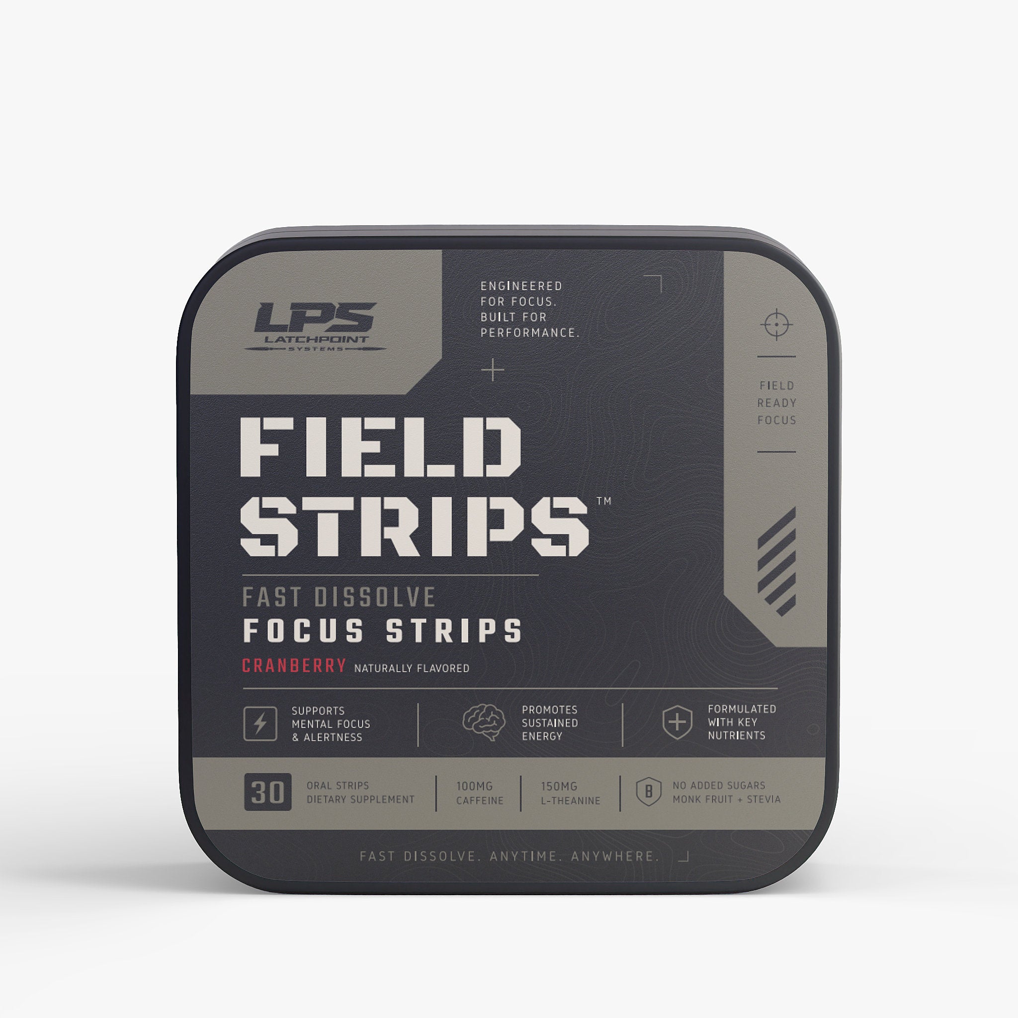 LPS Field Strips focus oral strips designed to support mental clarity and daily readiness