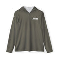 LPS Front view of man wearing warm up hoodie