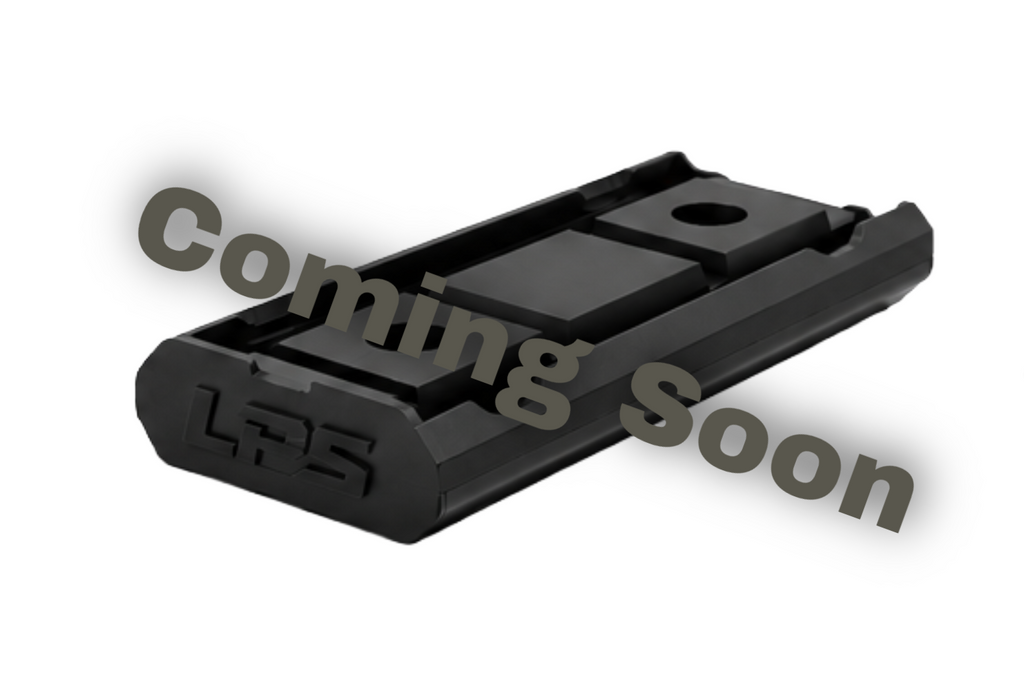 LatchWing low-profile M-LOK weapon light switch mounting bracket showing retention channel and mounting points