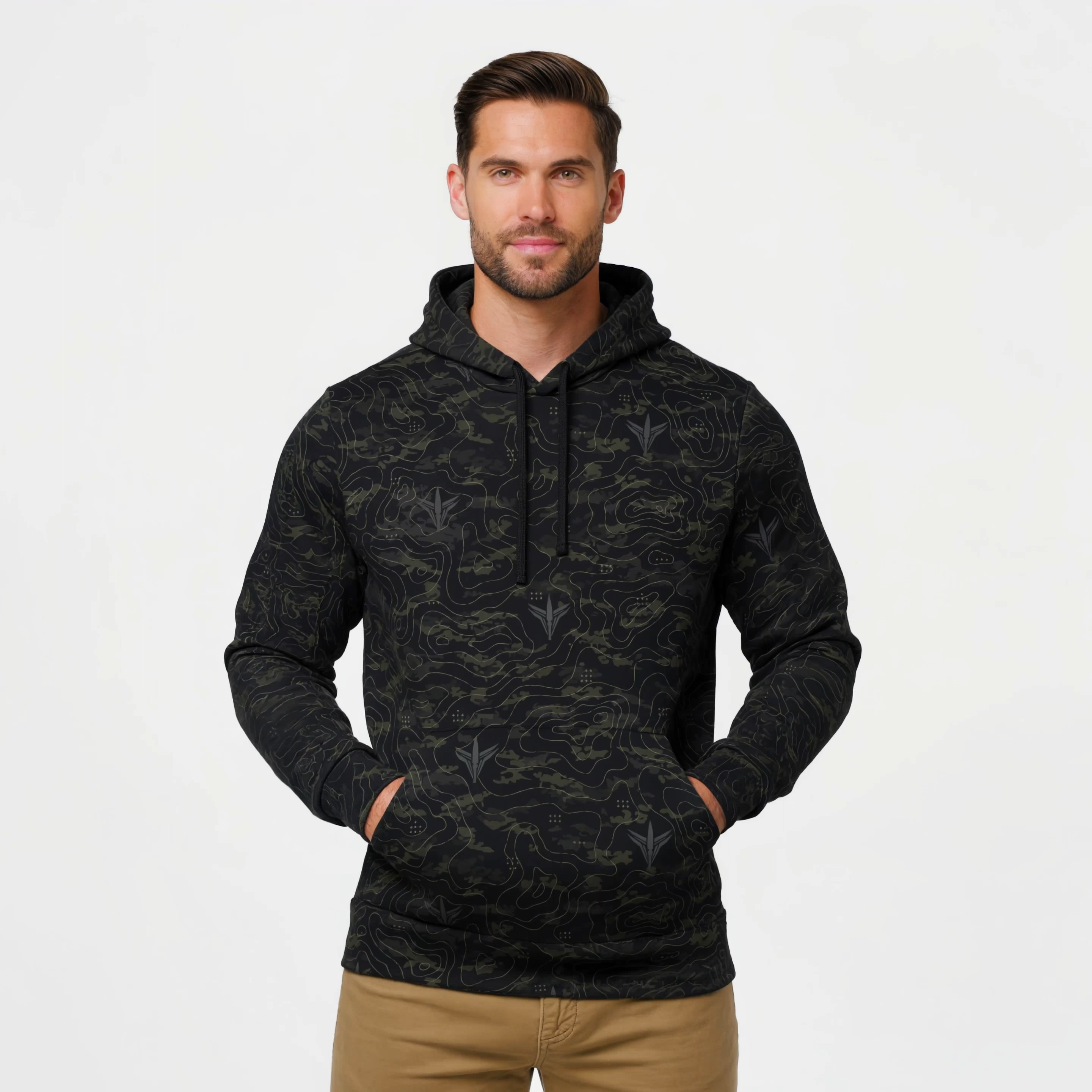 LPS big man wearing terra black hoodie