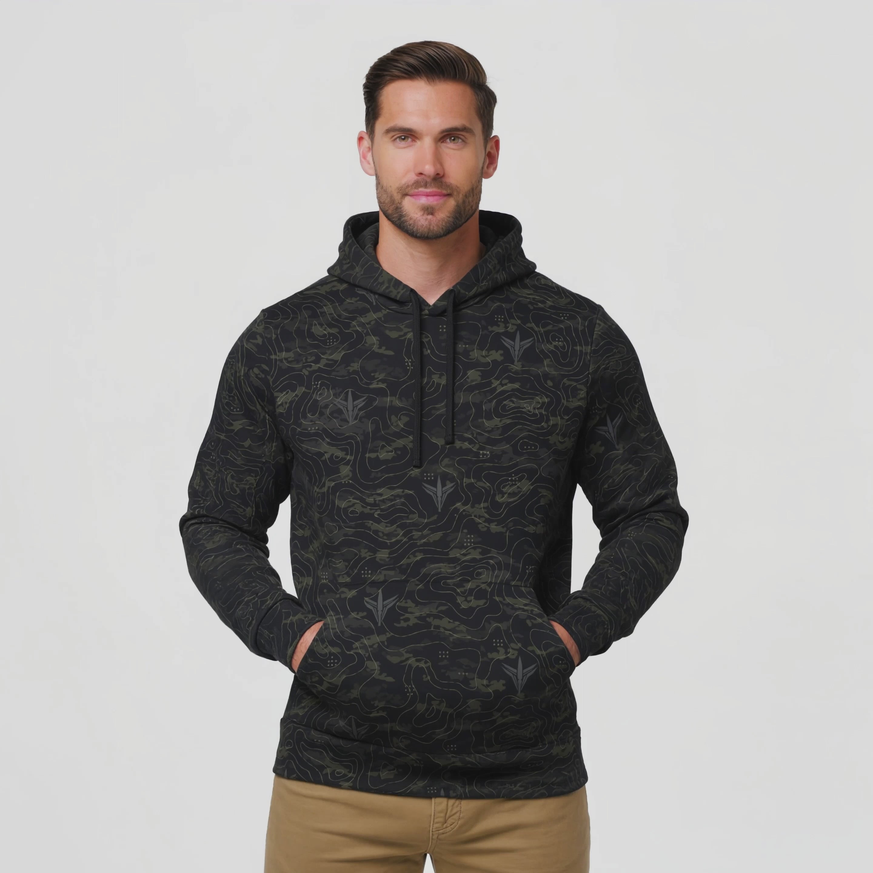 TERRA BLACK™ Athletic Hoodie